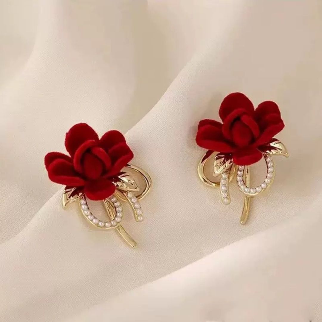 Velvet Rose Gazebos Earrings