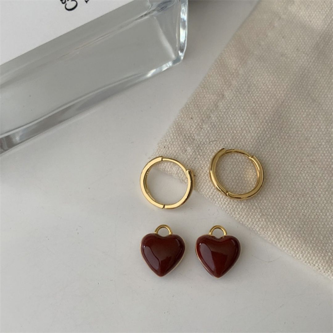 Scarlet Secret Drops Earrings