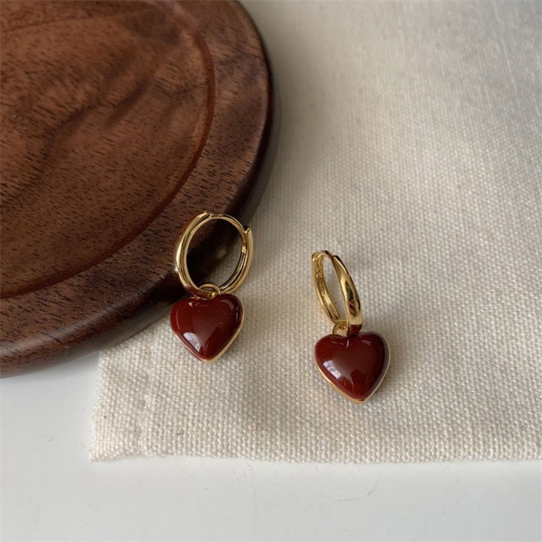 Scarlet Secret Drops Earrings