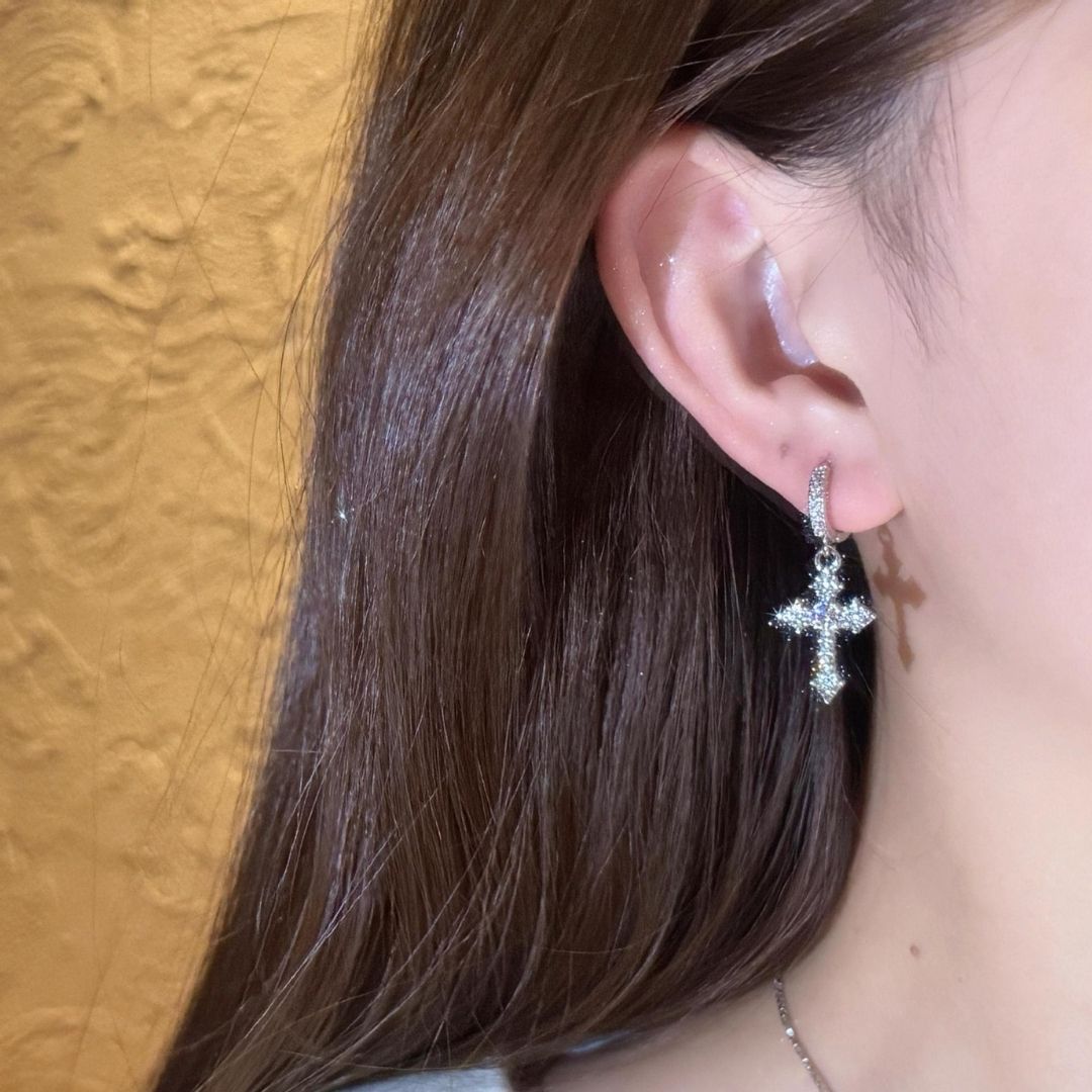 Starlight Divine Hoops Earrings