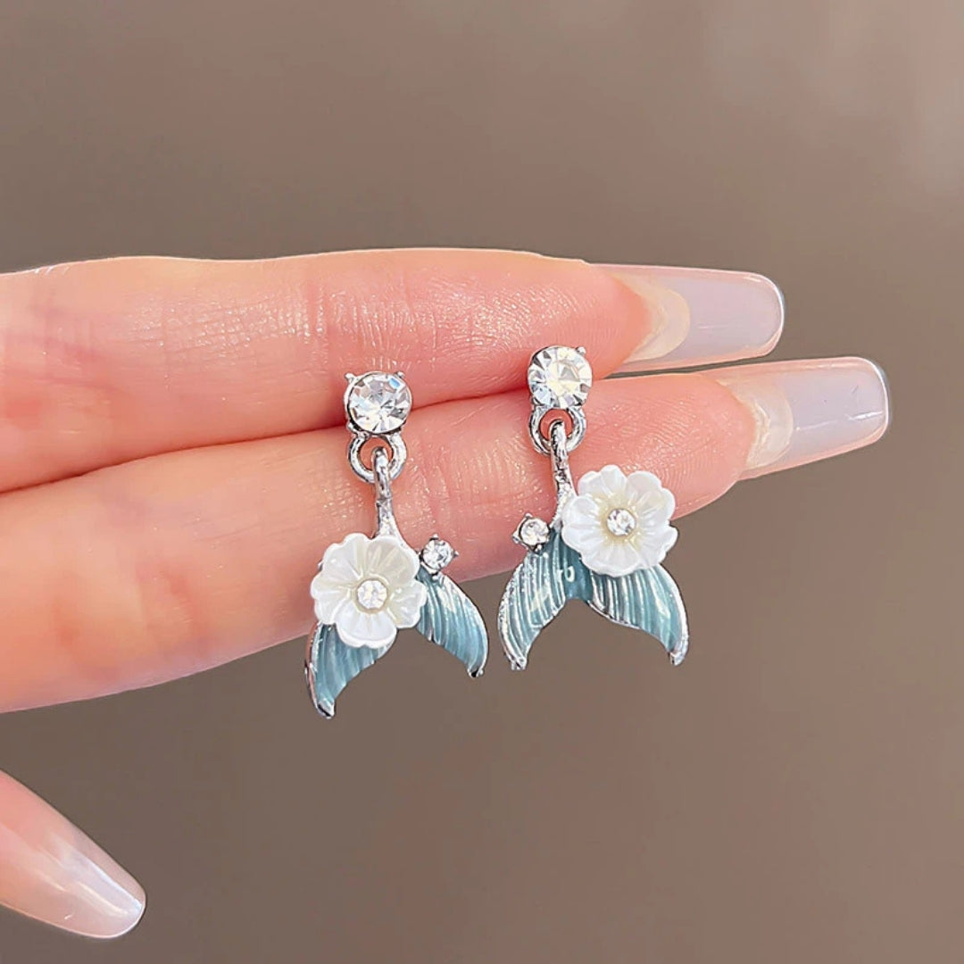 Mystic Tail Blossoms Earrings