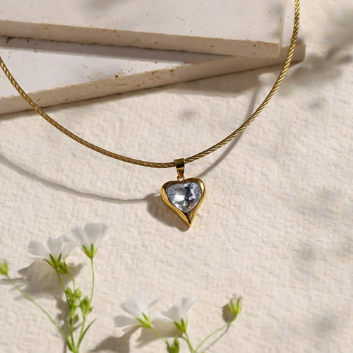 Bold Heart Necklace