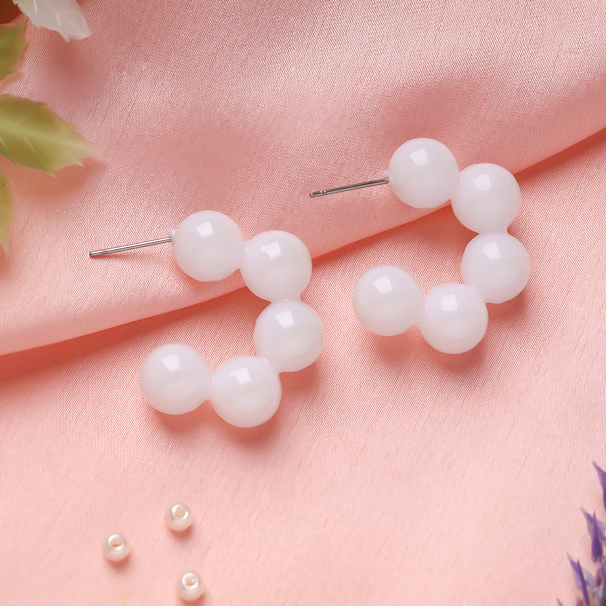 Bubble Pearl Studs Earrings