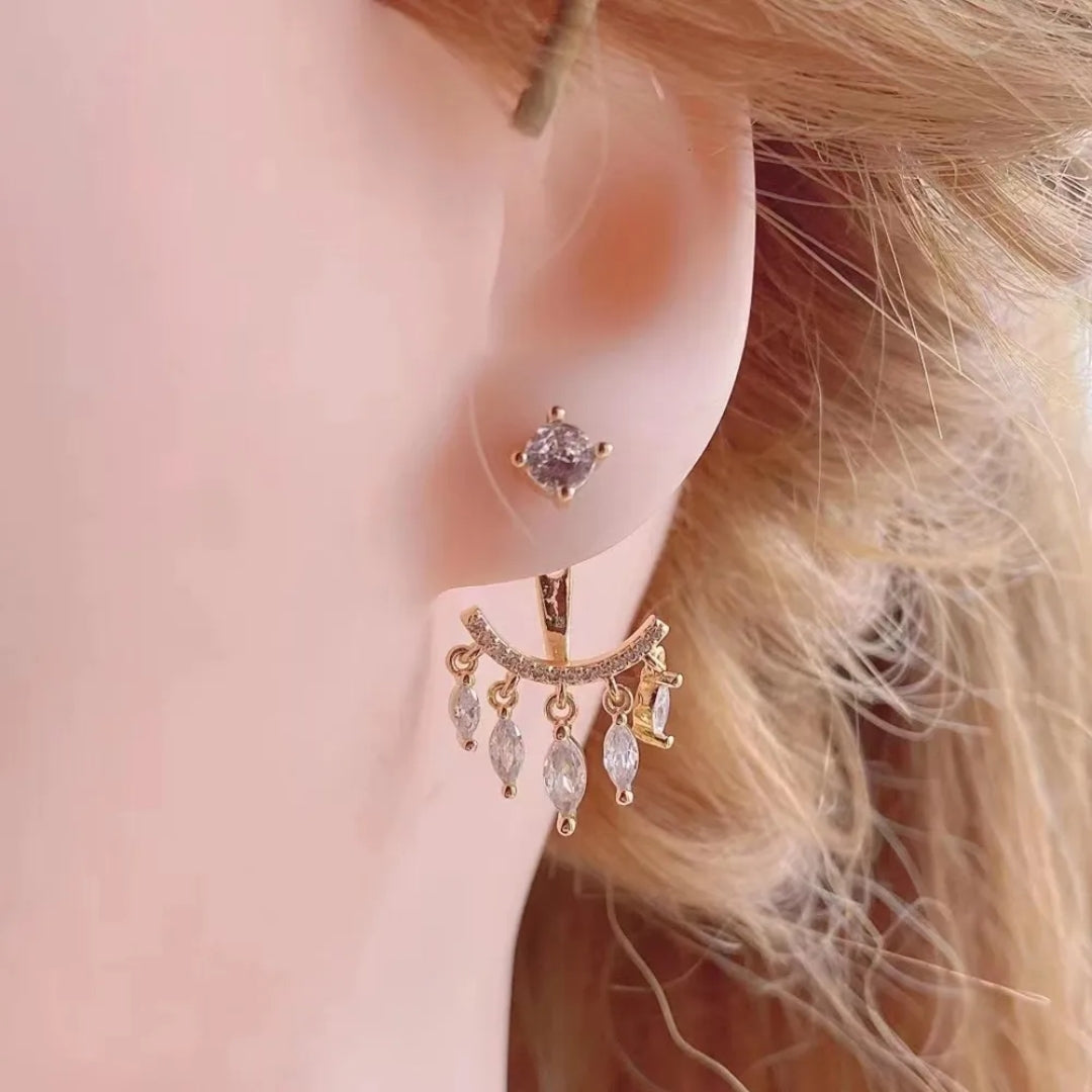 Twinkling Star Drop Earrings