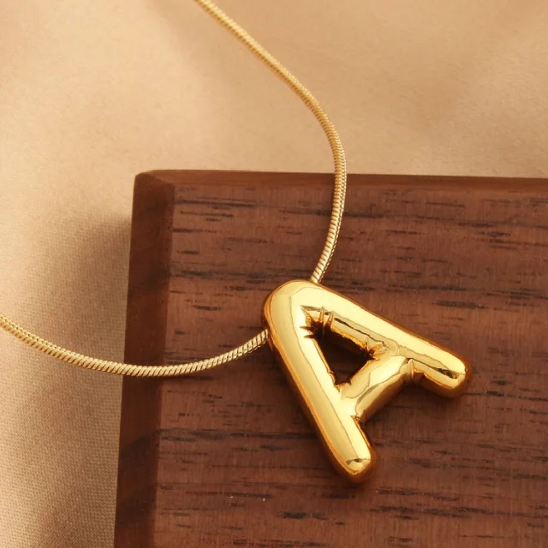 Initial Elegance "A" Neckpiece