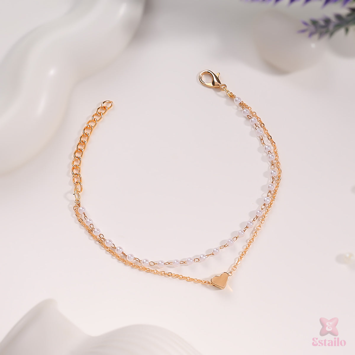 Pearl Embrace Love Bracelet