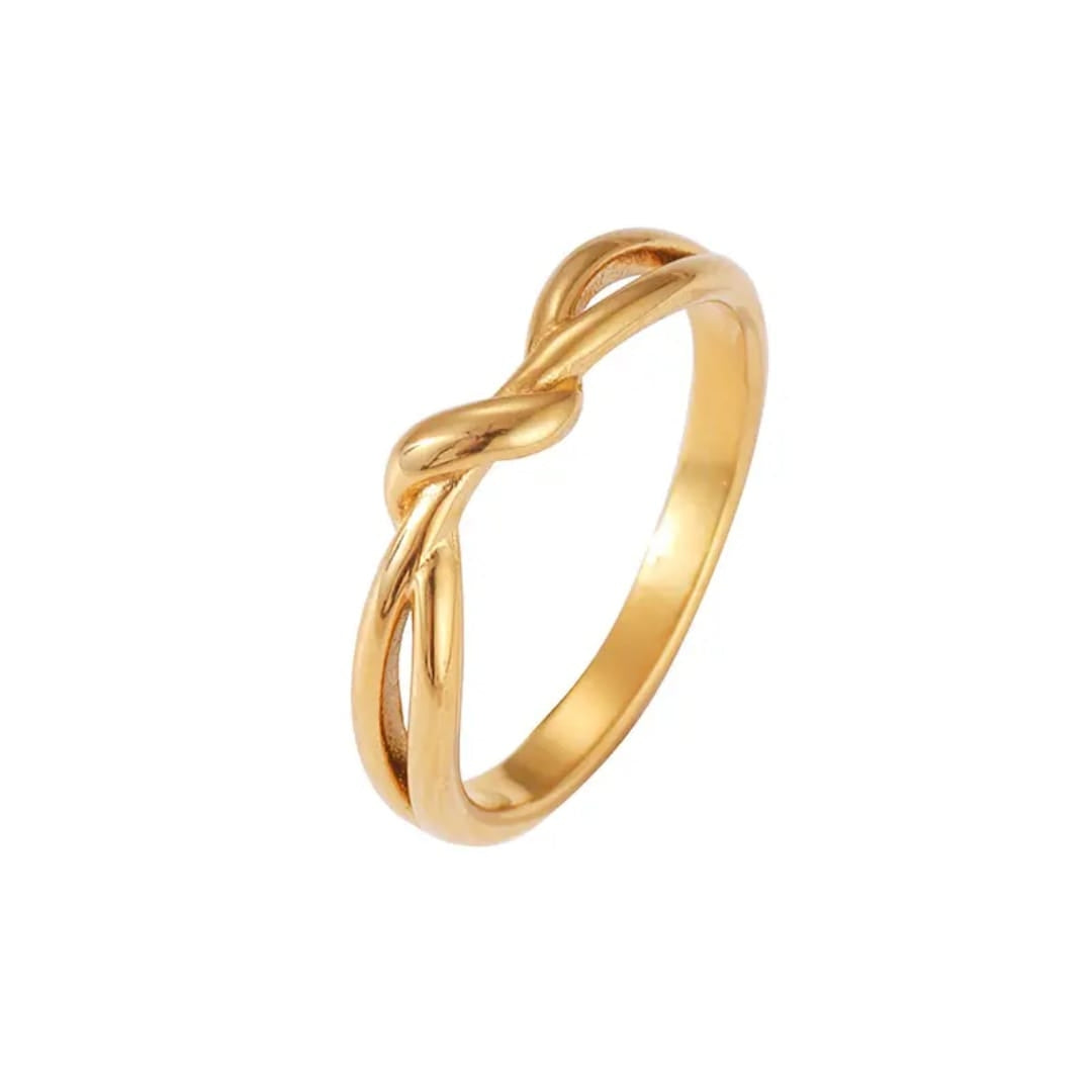 Gilded Knot Ring