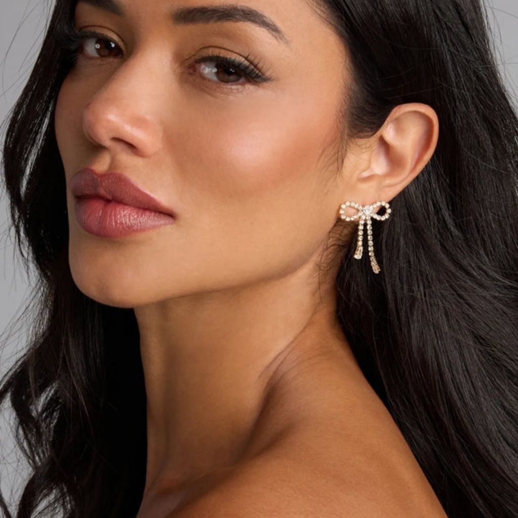 Glimmer Knot Earrings
