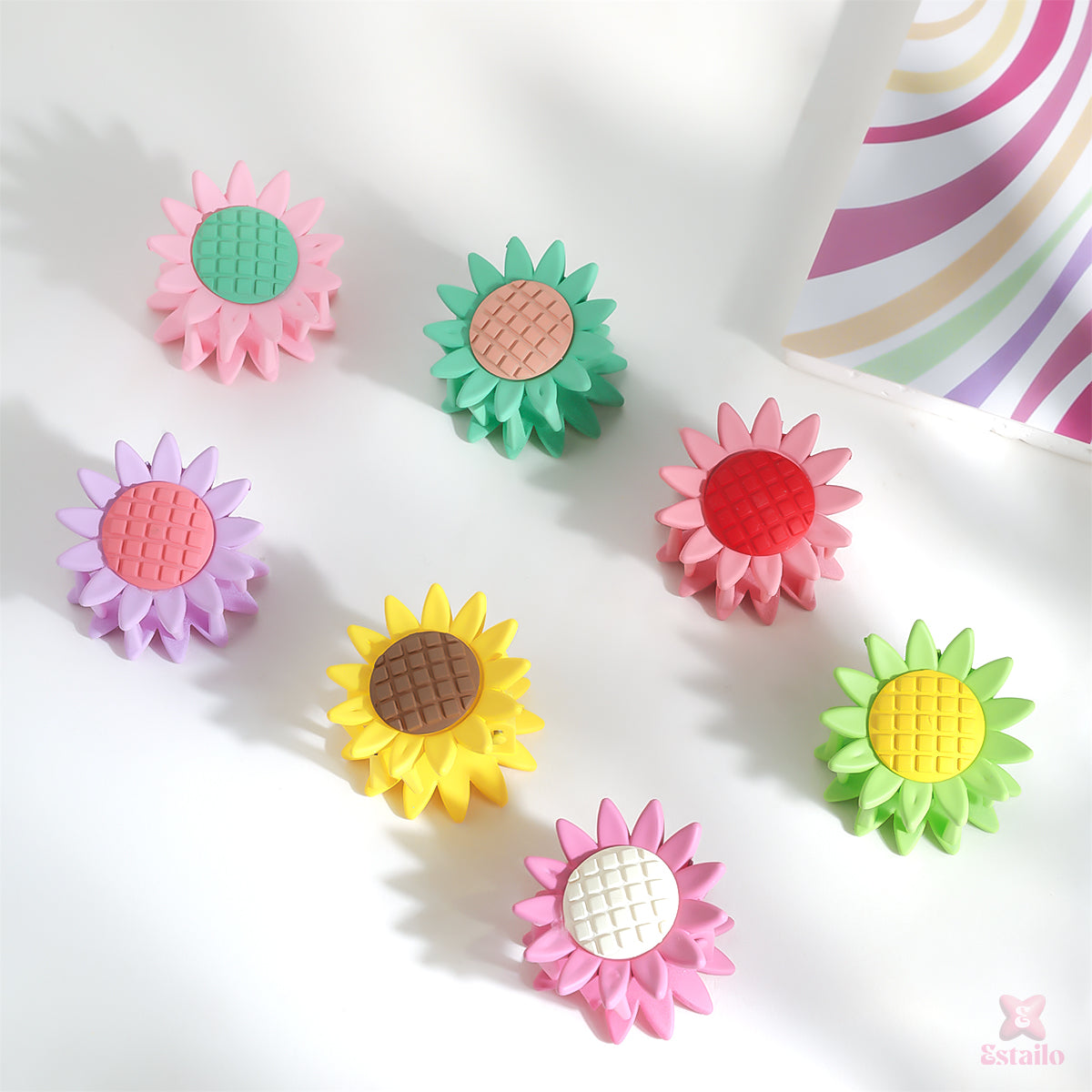 Bright Blossom Claw (pack of 2)