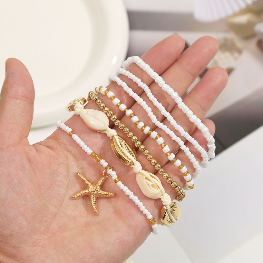 Malibu Mermaid Stack Bracelet