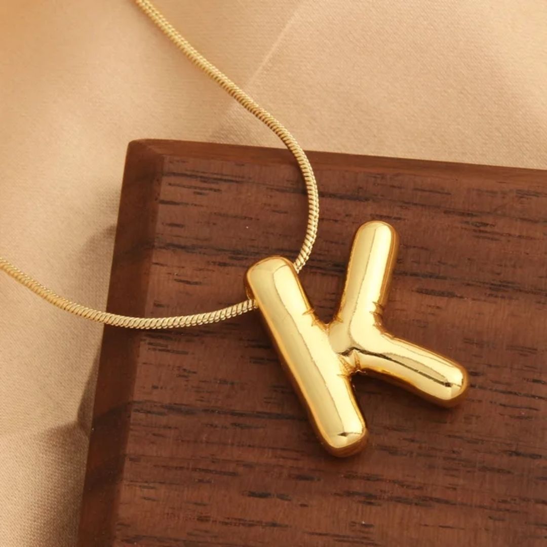 Radiant Letter Necklace