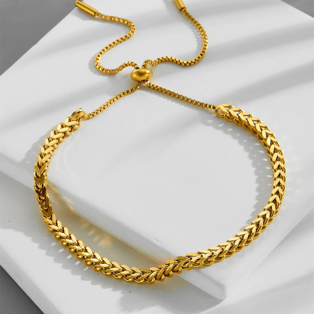 Vermeil Weave Bracelet
