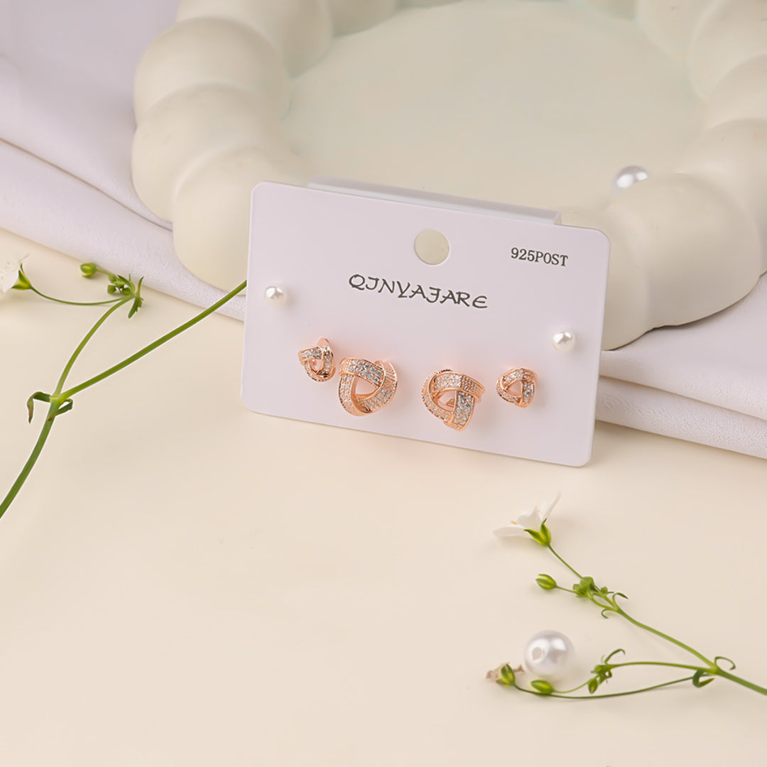 Timeless Stud Combo Earrings