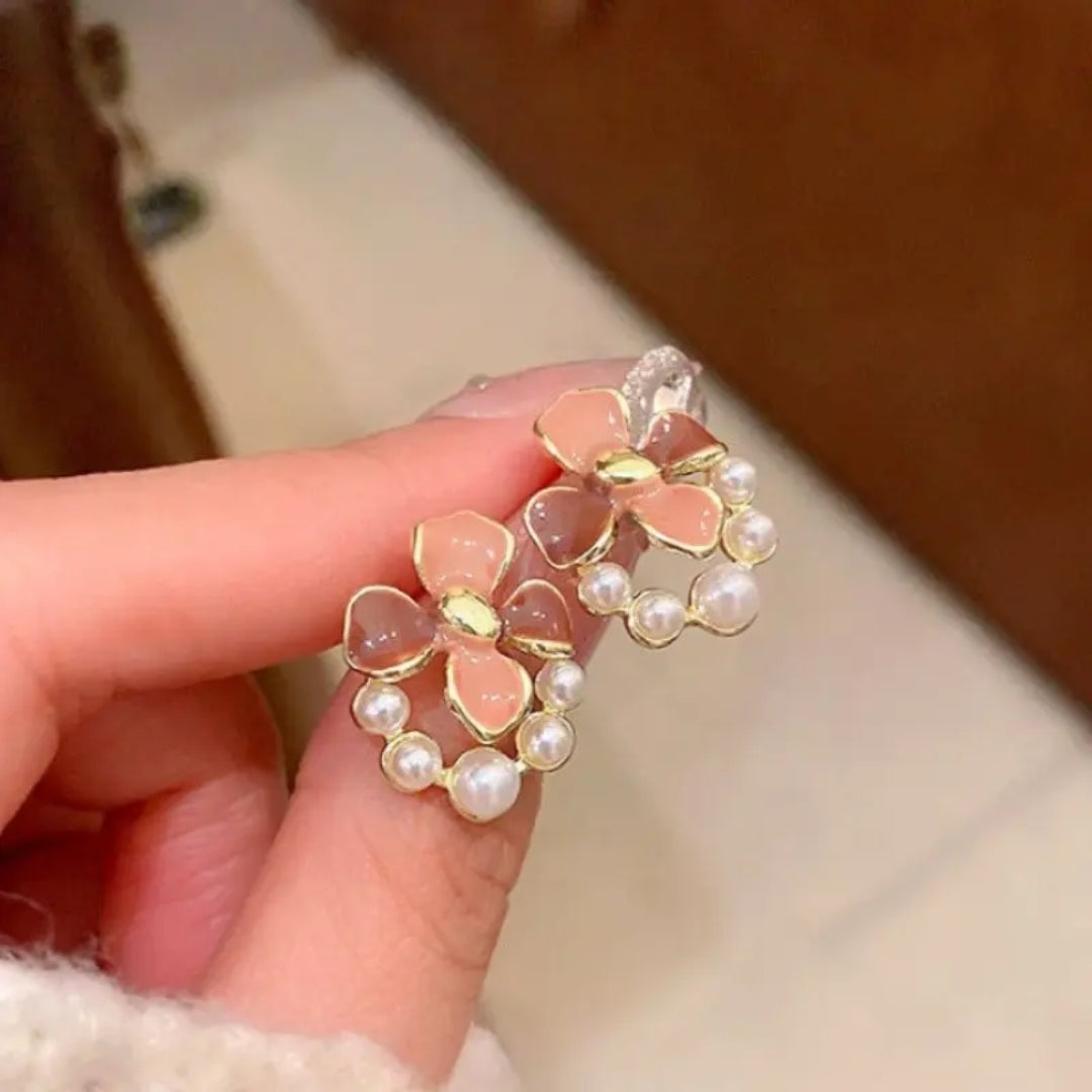 Graceful Flora Studs Earrings