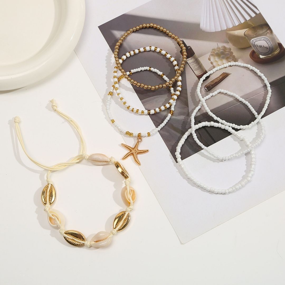 Malibu Mermaid Stack Bracelet