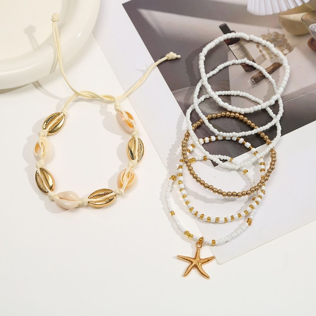 Malibu Mermaid Stack Bracelet