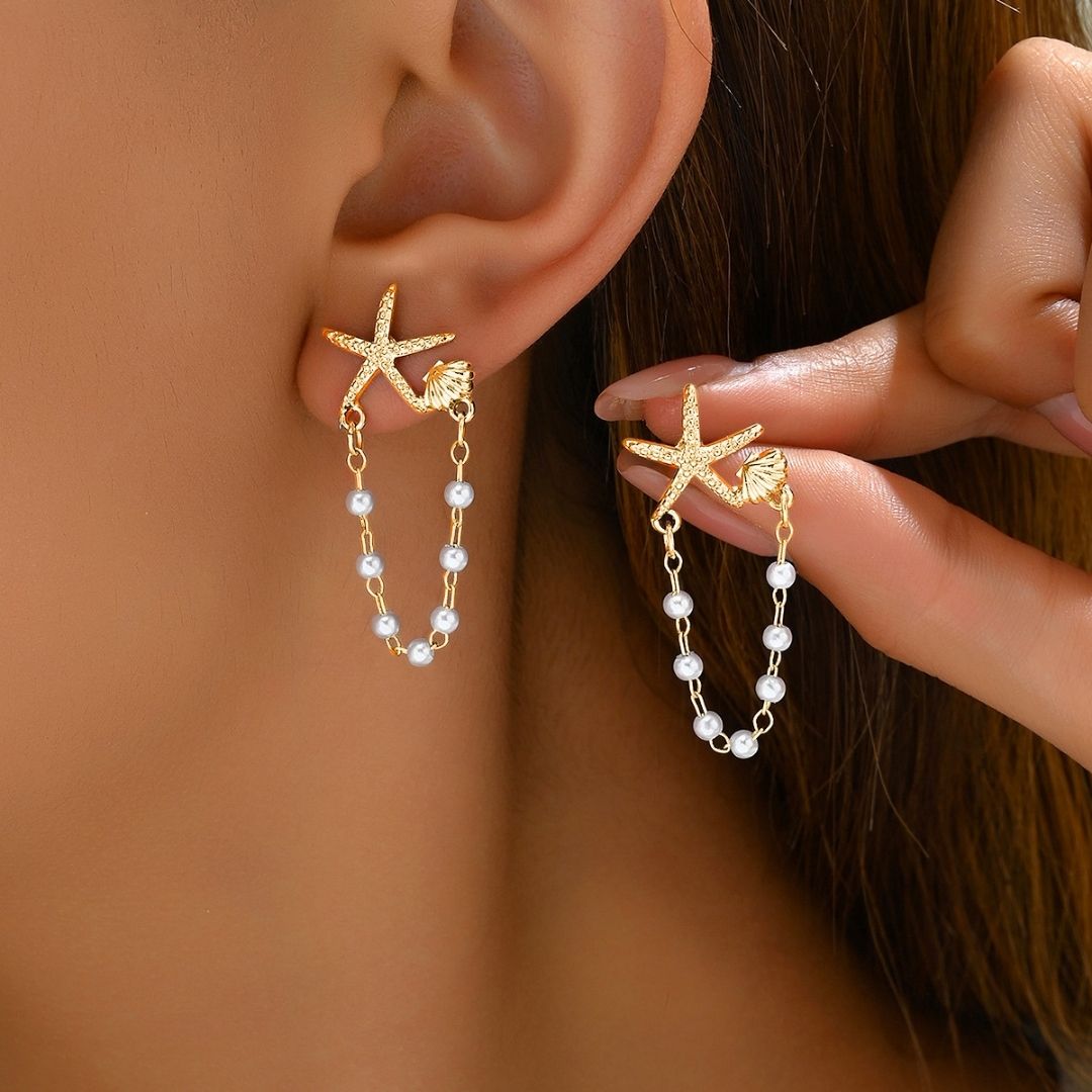 Starfish Shore Cascades Earrings