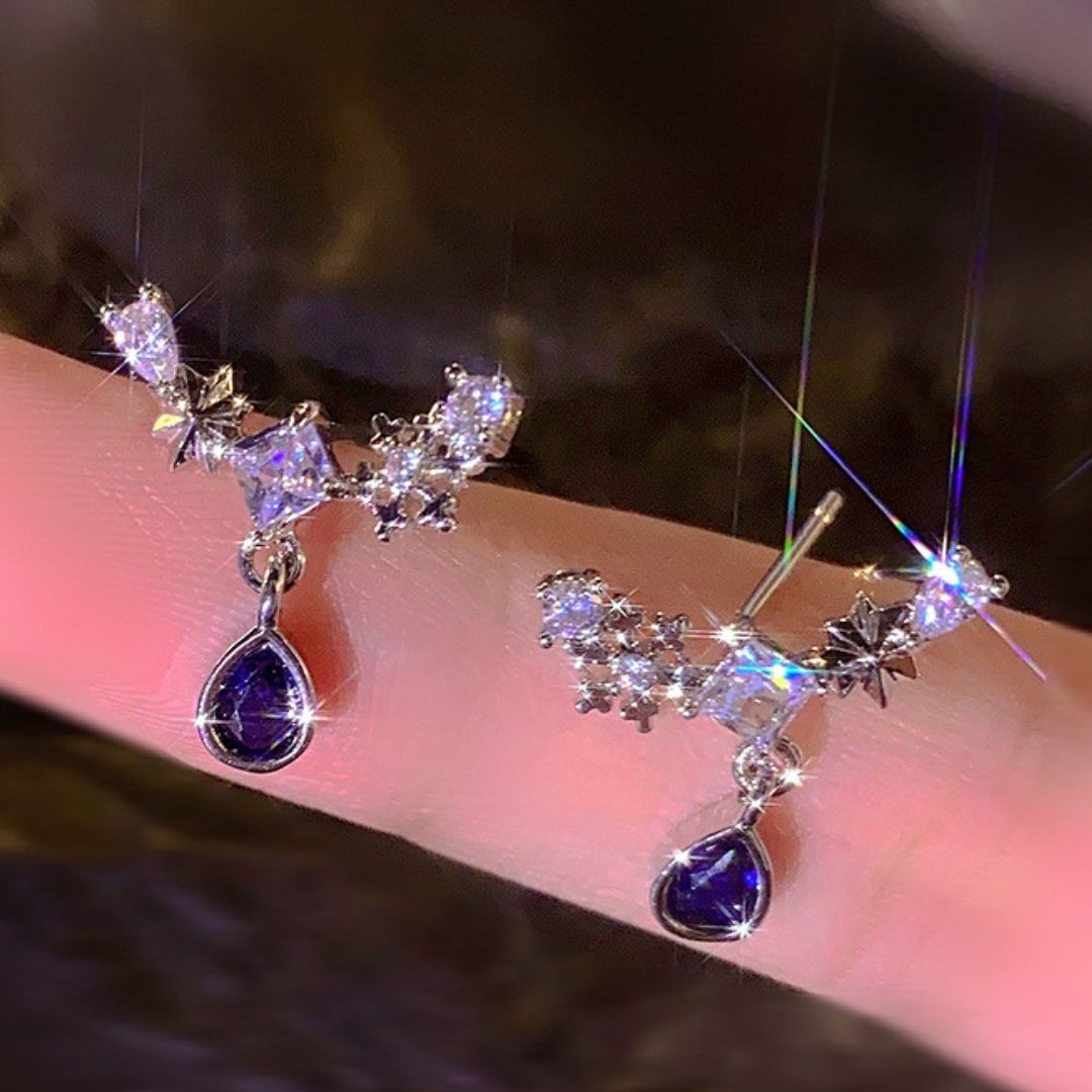 Midnight Star Constellation Earrings