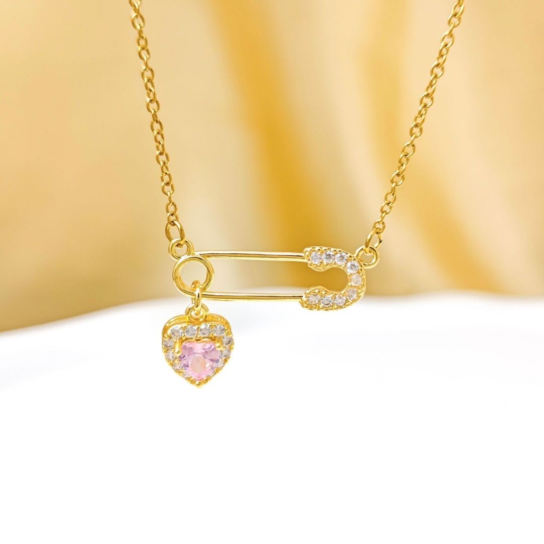 Blush Bloom Lariat Necklace