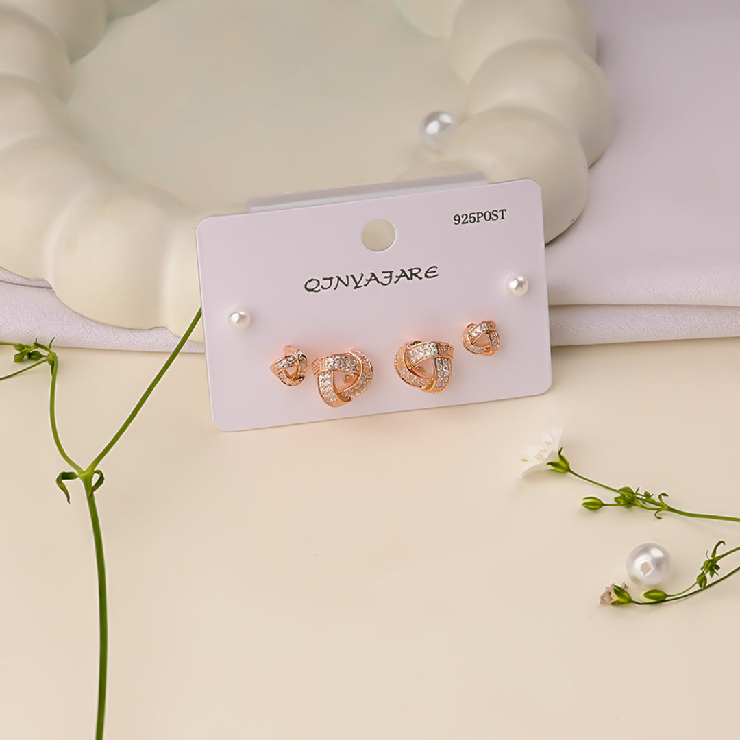 Timeless Stud Combo Earrings