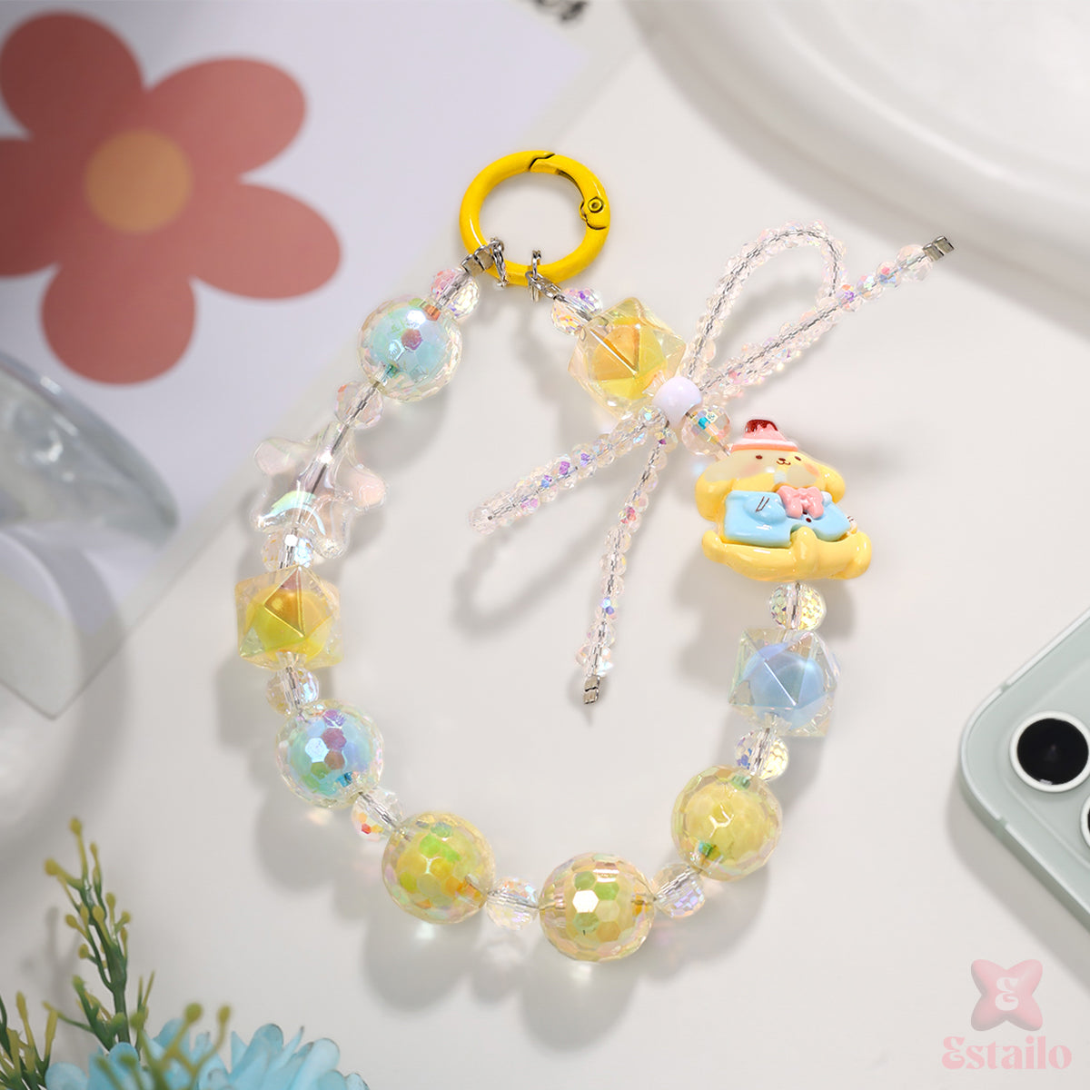 Gleam Bear Phone Charm