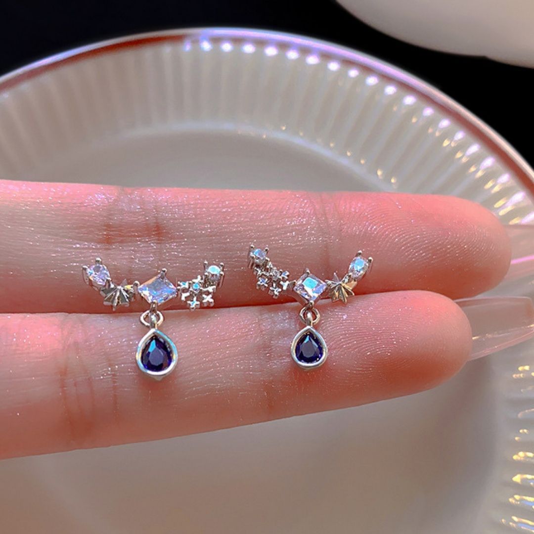 Midnight Star Constellation Earrings