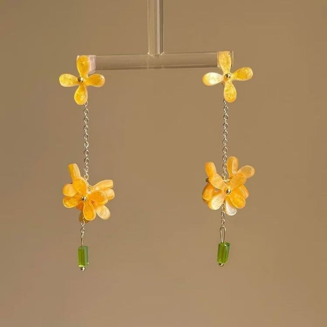 Honeyed Osmanthus Drops Earrings