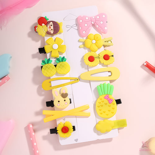 Tutti Frutti Hair Clips Combo for Kids