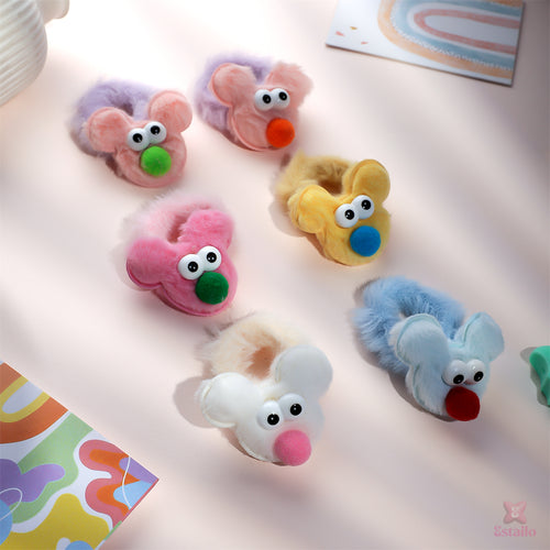 Fuzzy Friend Hair Rubber (pack of 2)