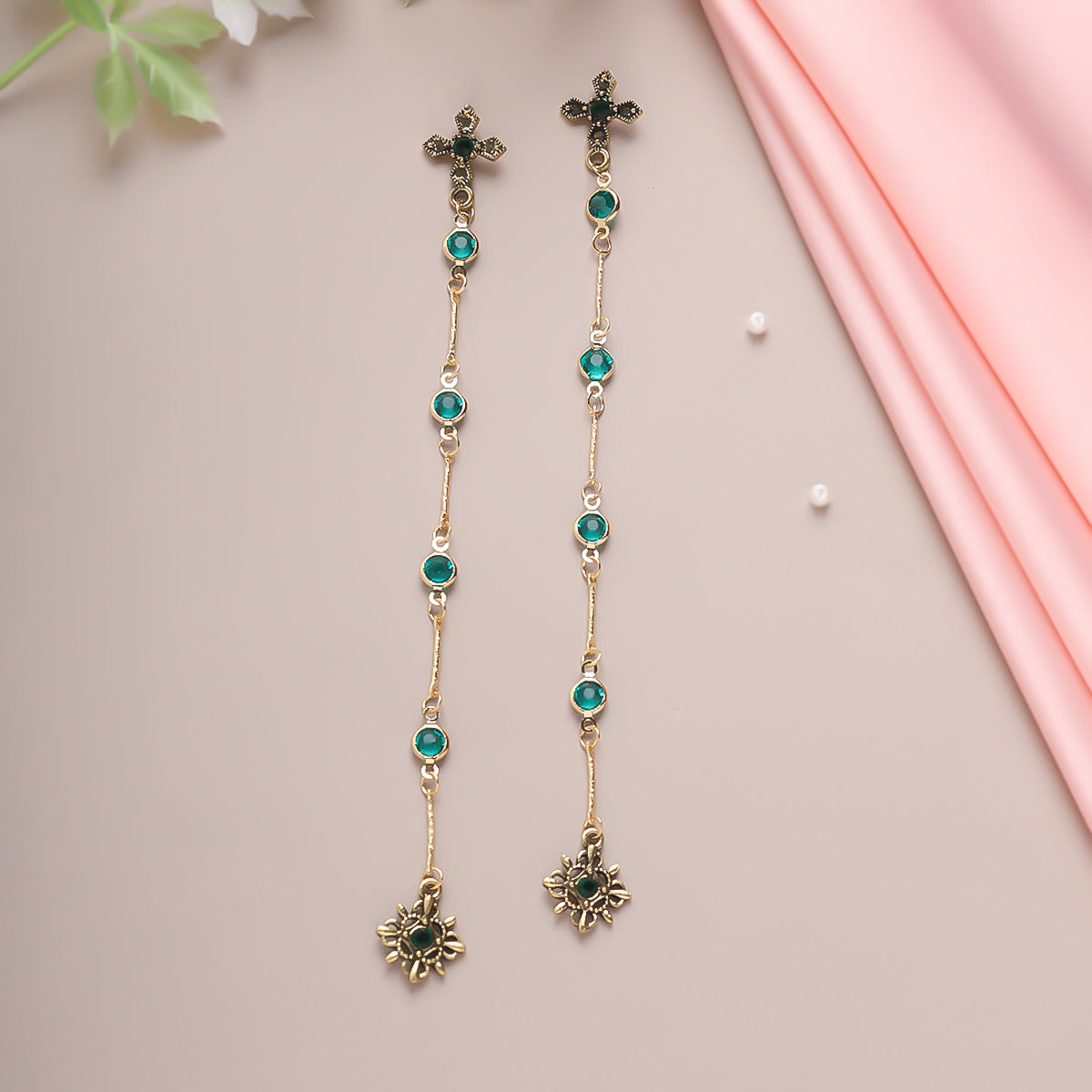 Heavenly Swing Longchain Earrings