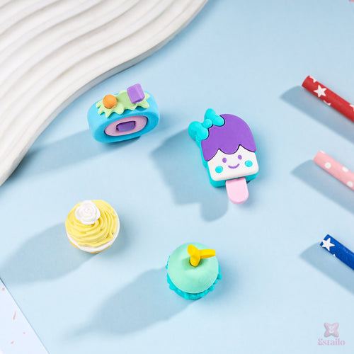 Dessert Shop Erasers