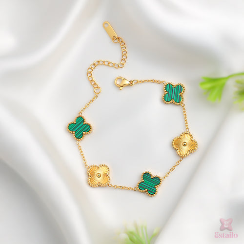 Glowy Clover Bracelet
