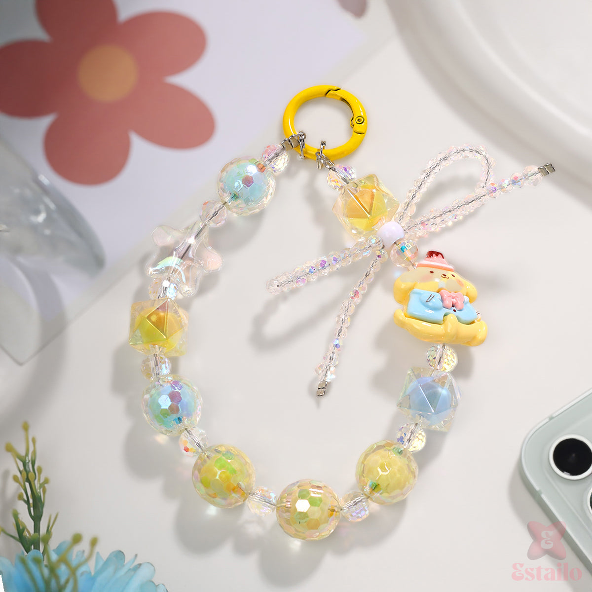 Gleam Bear Phone Charm