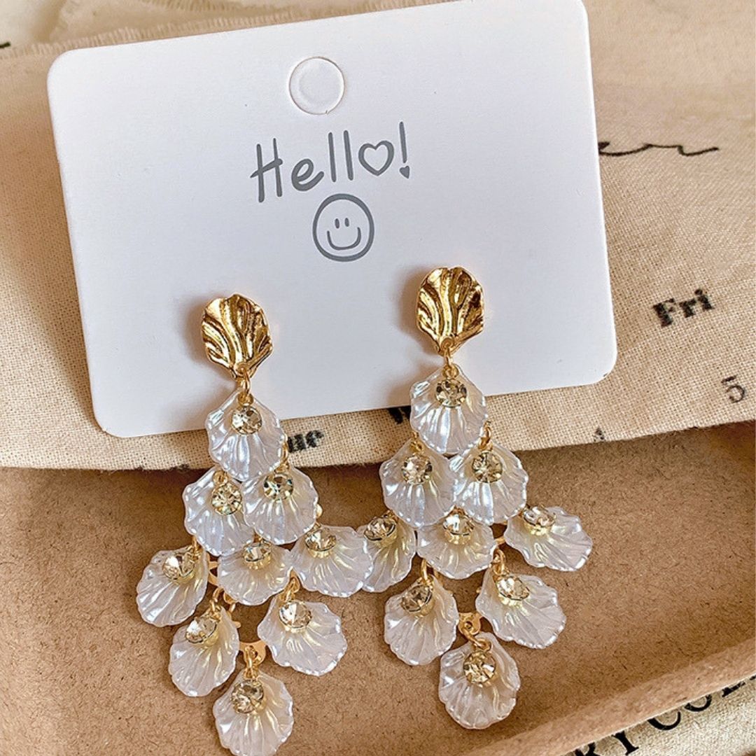 Urban Beachfront Chandeliers Earrings
