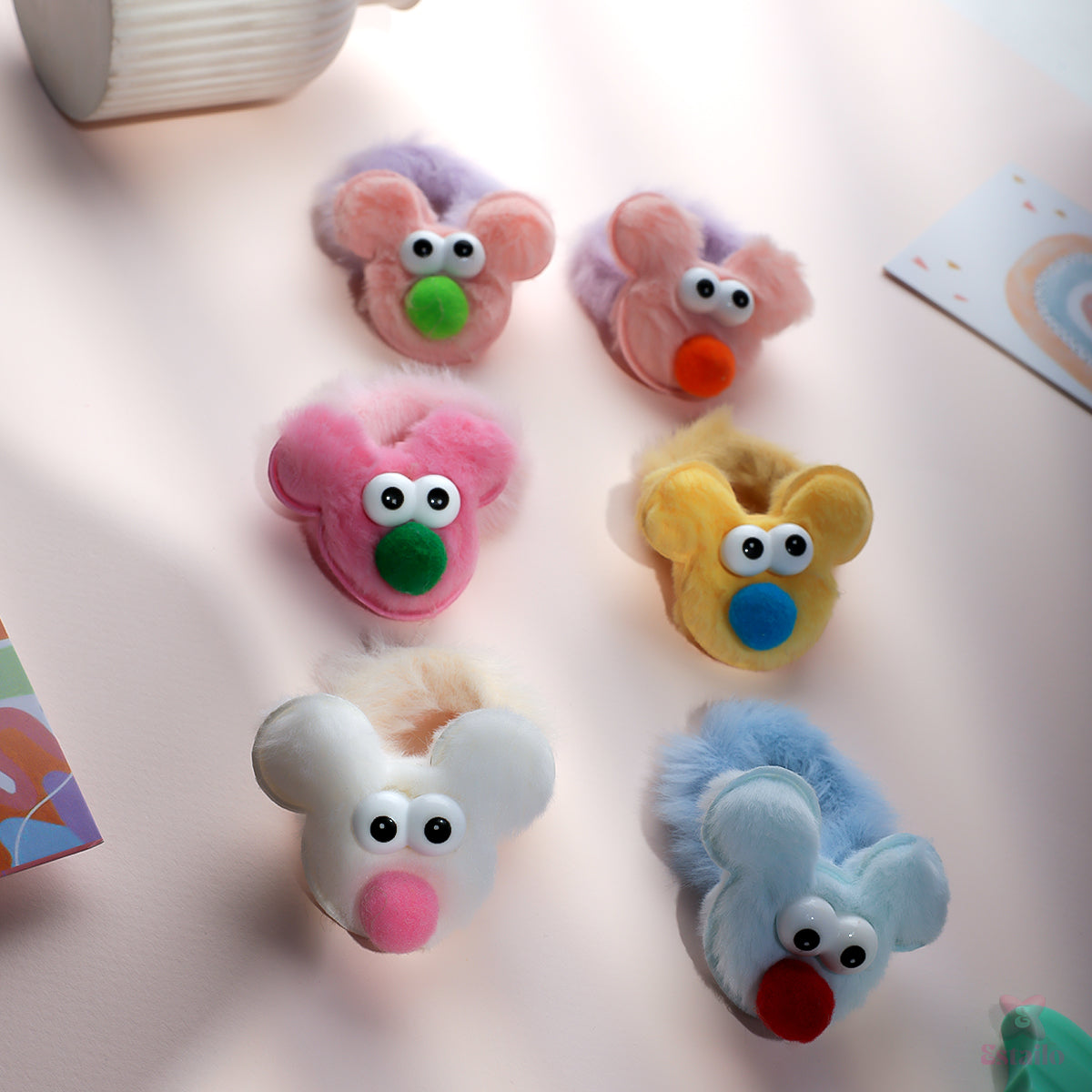 Fuzzy Friend Hair Rubber (pack of 2)
