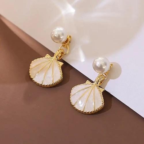 Coastal Pearl Drops Earring
