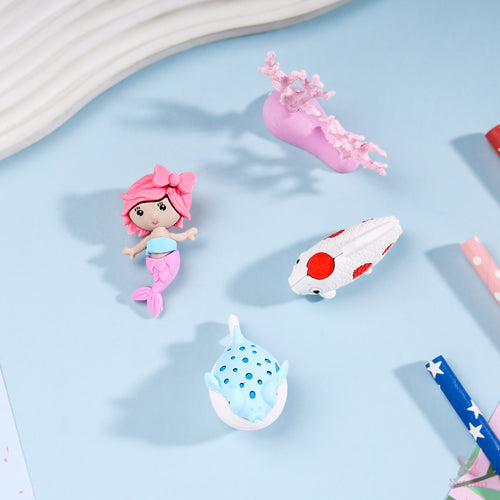 Mermaid Eraser Set