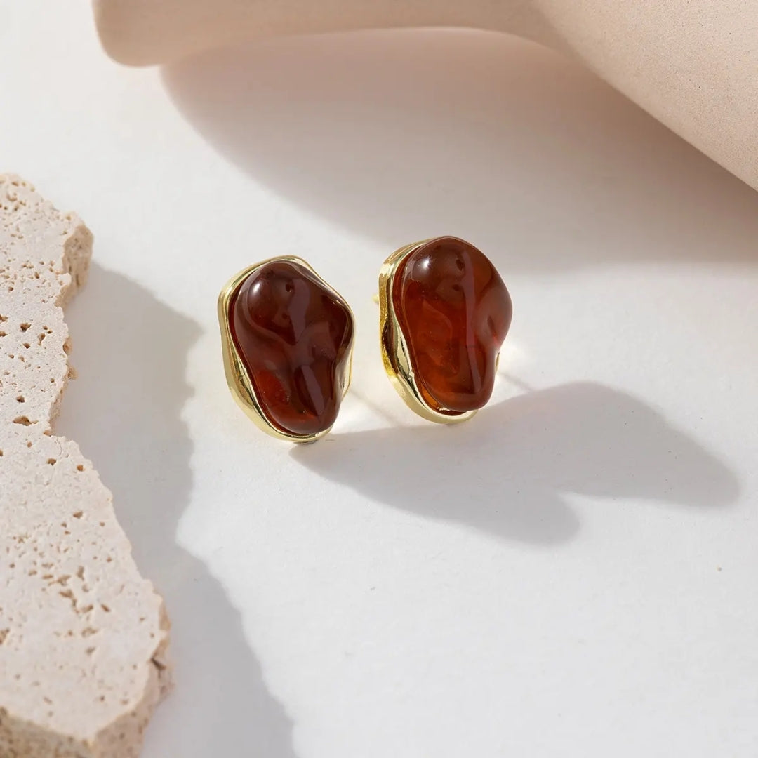 Sunstone Essence Studs Earrings