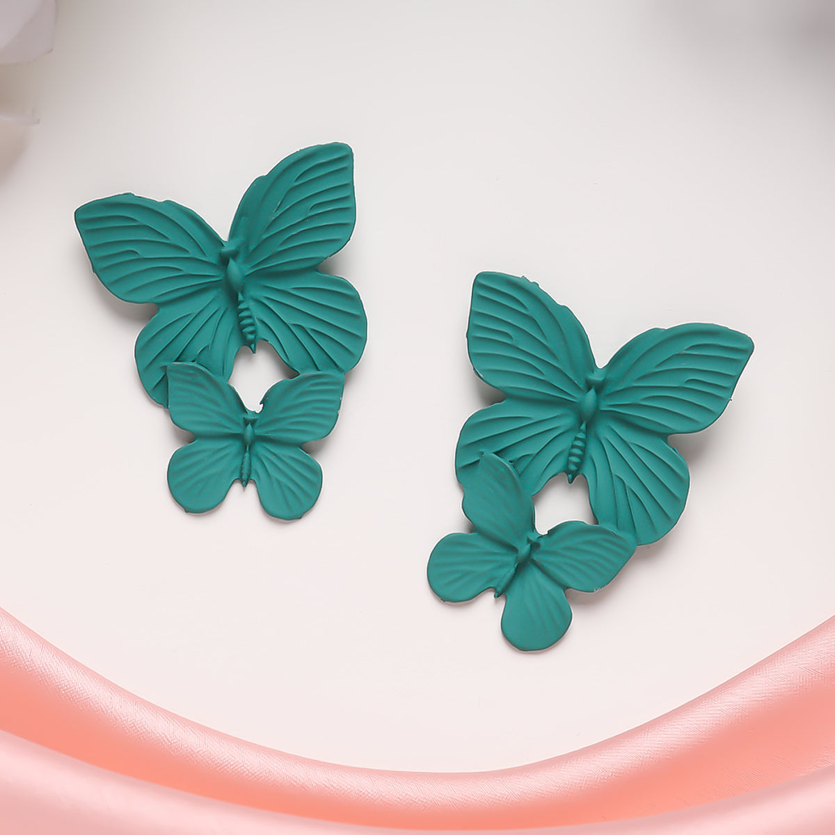 Colored Butterfly Earrings