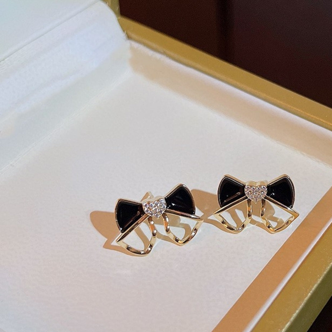 Chic Bow Studs Earrings
