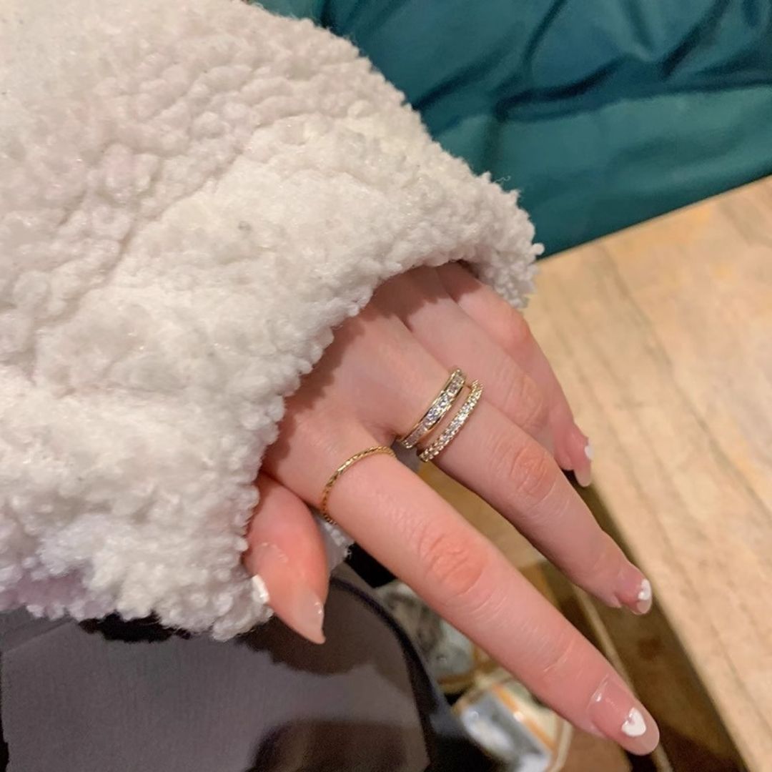 Parallel Luxe Band Ring
