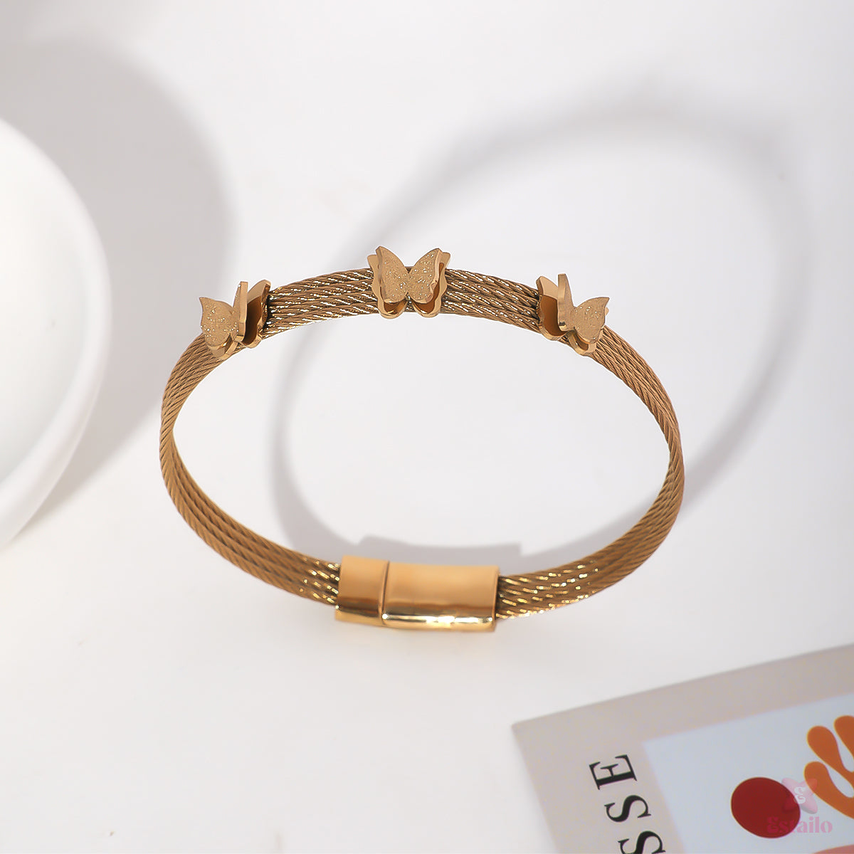 Gilded Wing Bracelet