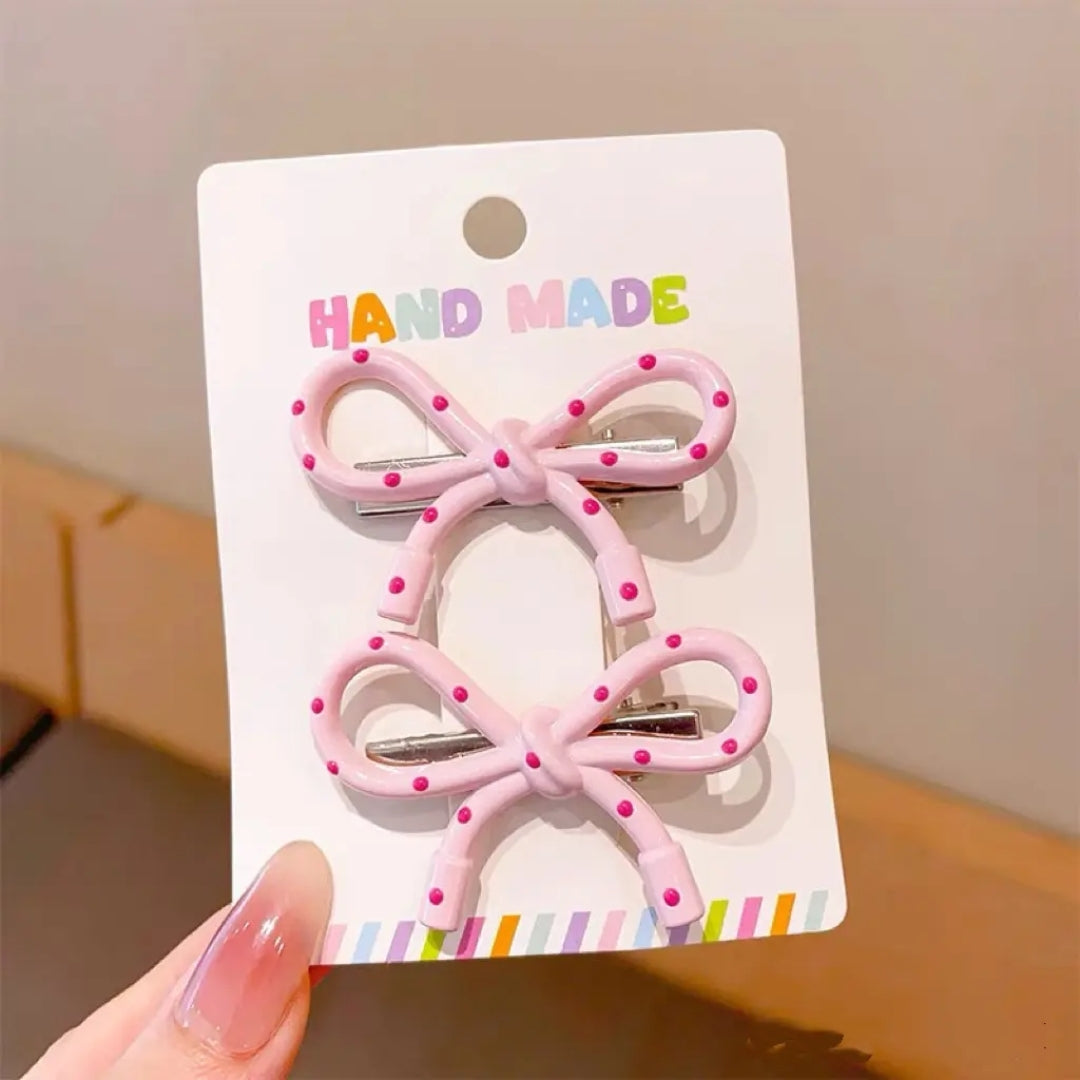 Polka Dot Princess Bow (pack of 2)
