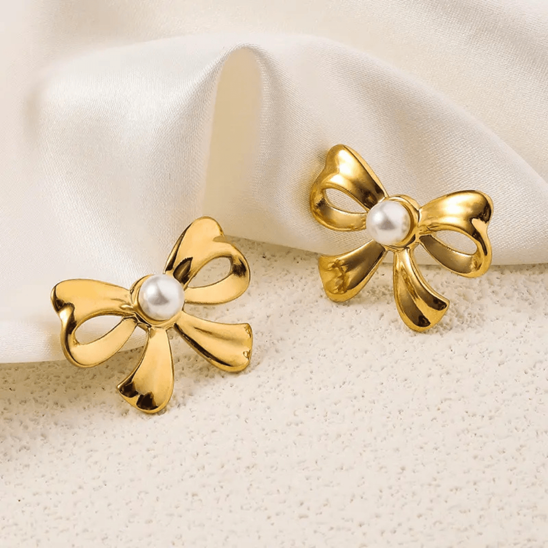 Love Loop Bows Earrings