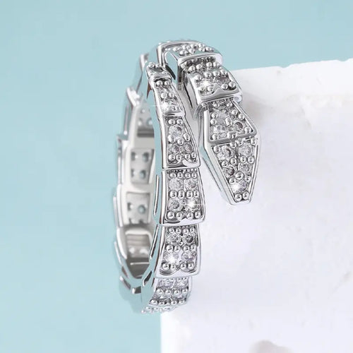 Serpentine Sparkle Ring