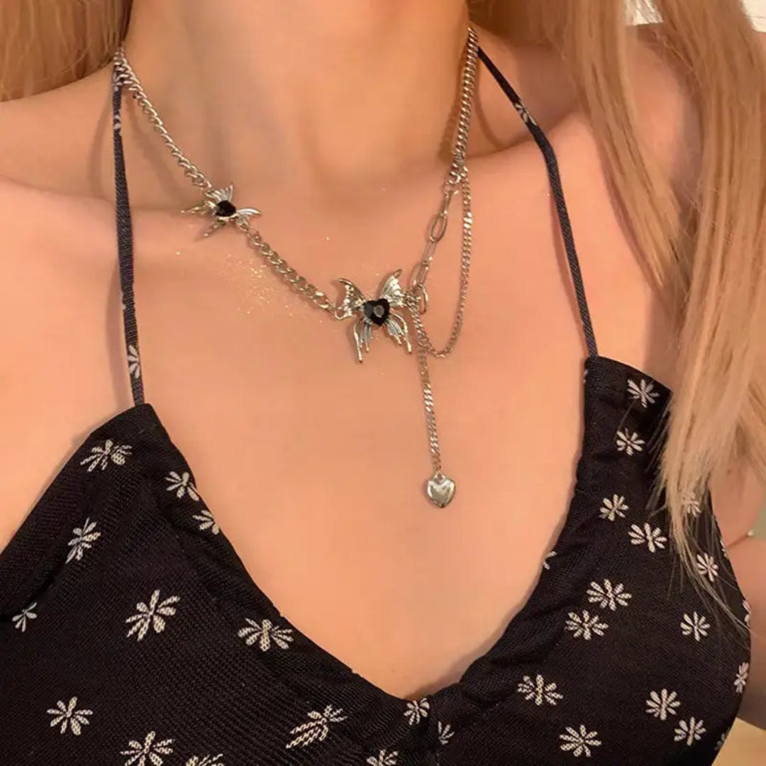 Midnight Flight Necklace