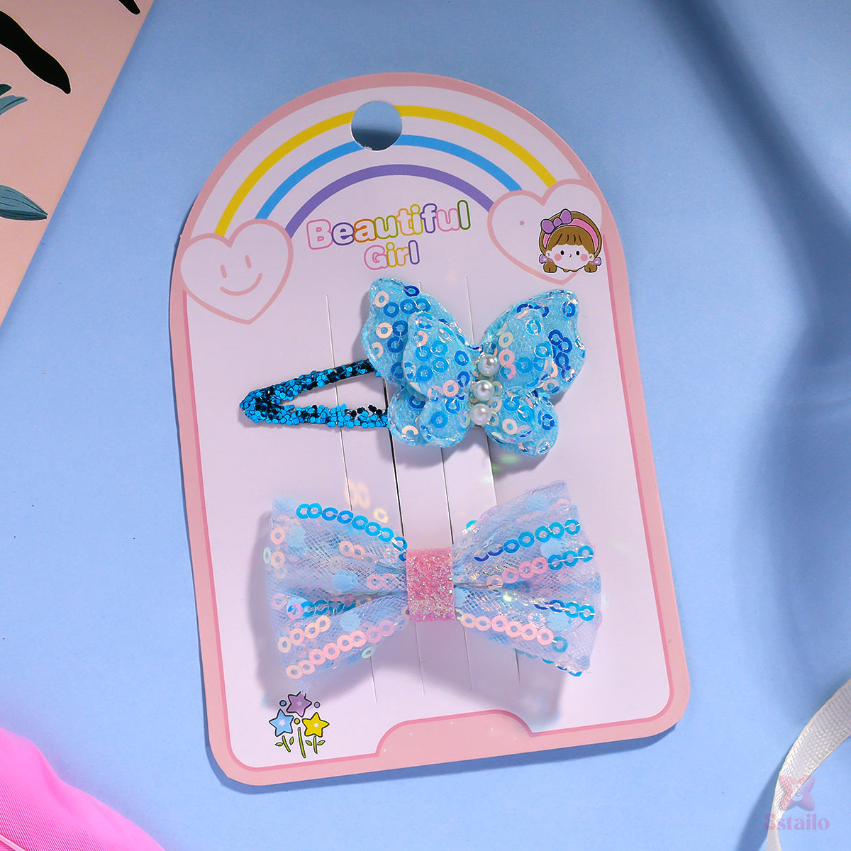 Azure Wings Clips