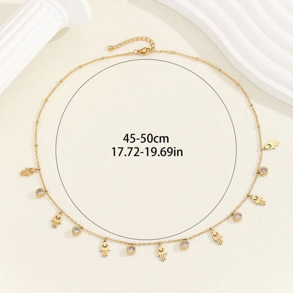 Hamsa Talisman Necklace