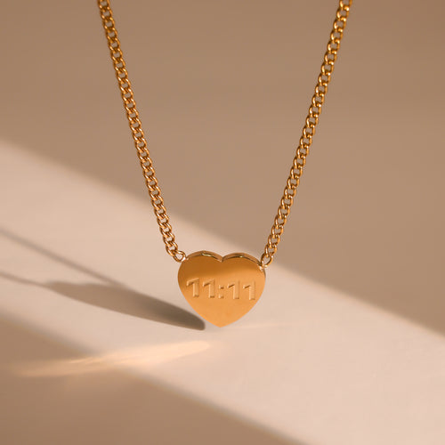 Lovebug Heart Necklace