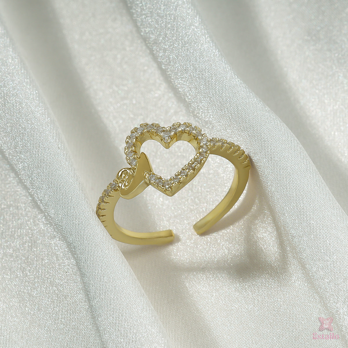 Radiant Heart Ring